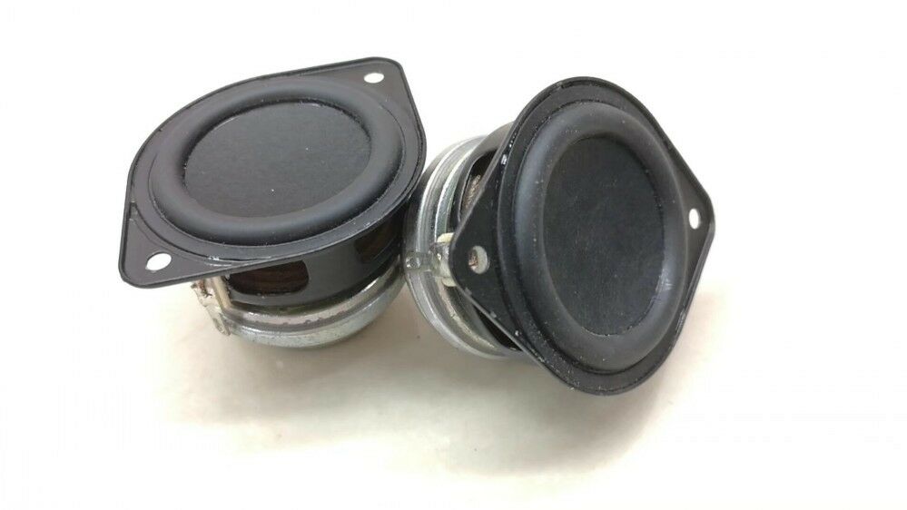 2pcs 1.5"inch 8Ω Speaker full-range Loudspeaker Rubber edge Audio Parts For JBL