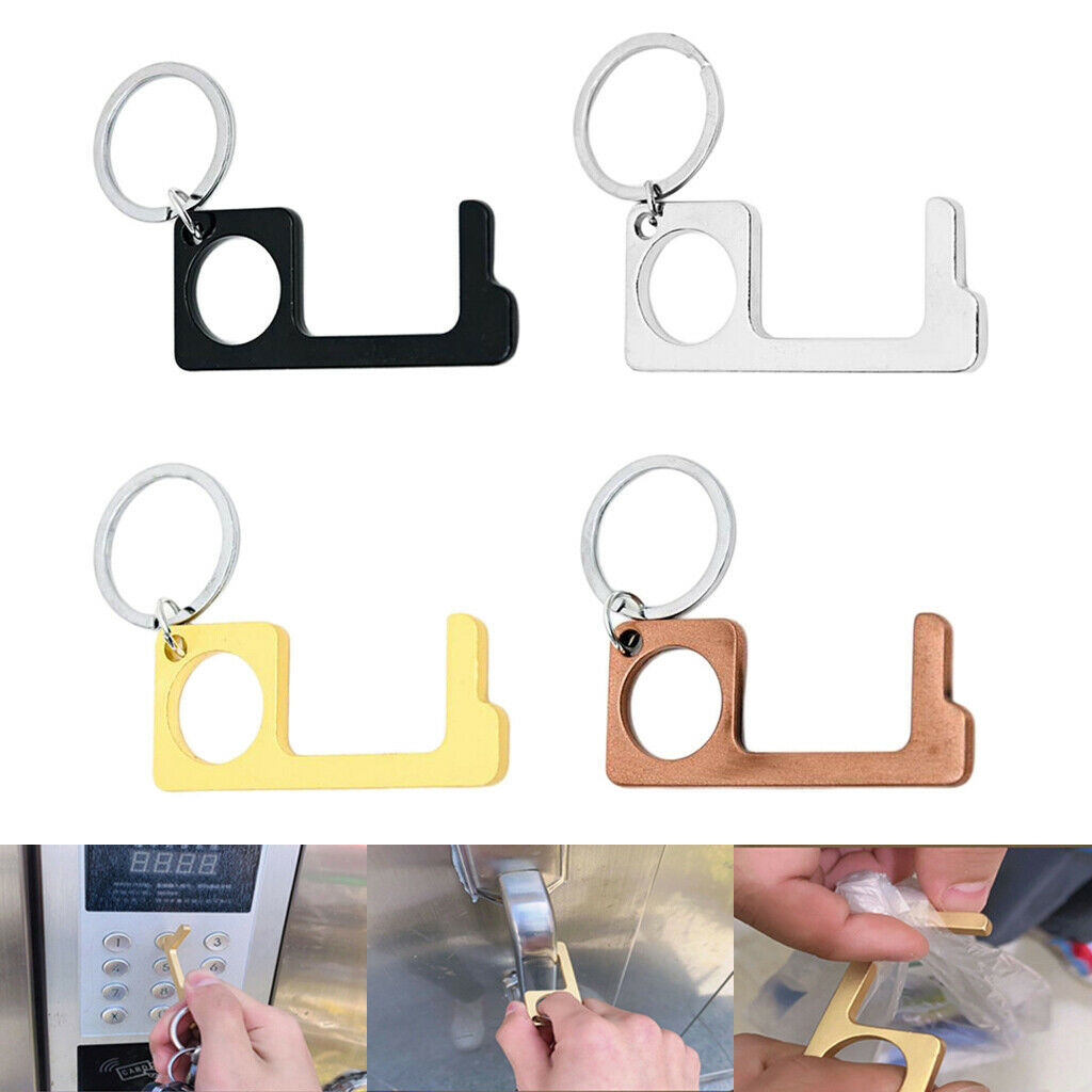 4Pcs Go out Open Door Reusable Elevator Press Stick Prevent Contacting Equip