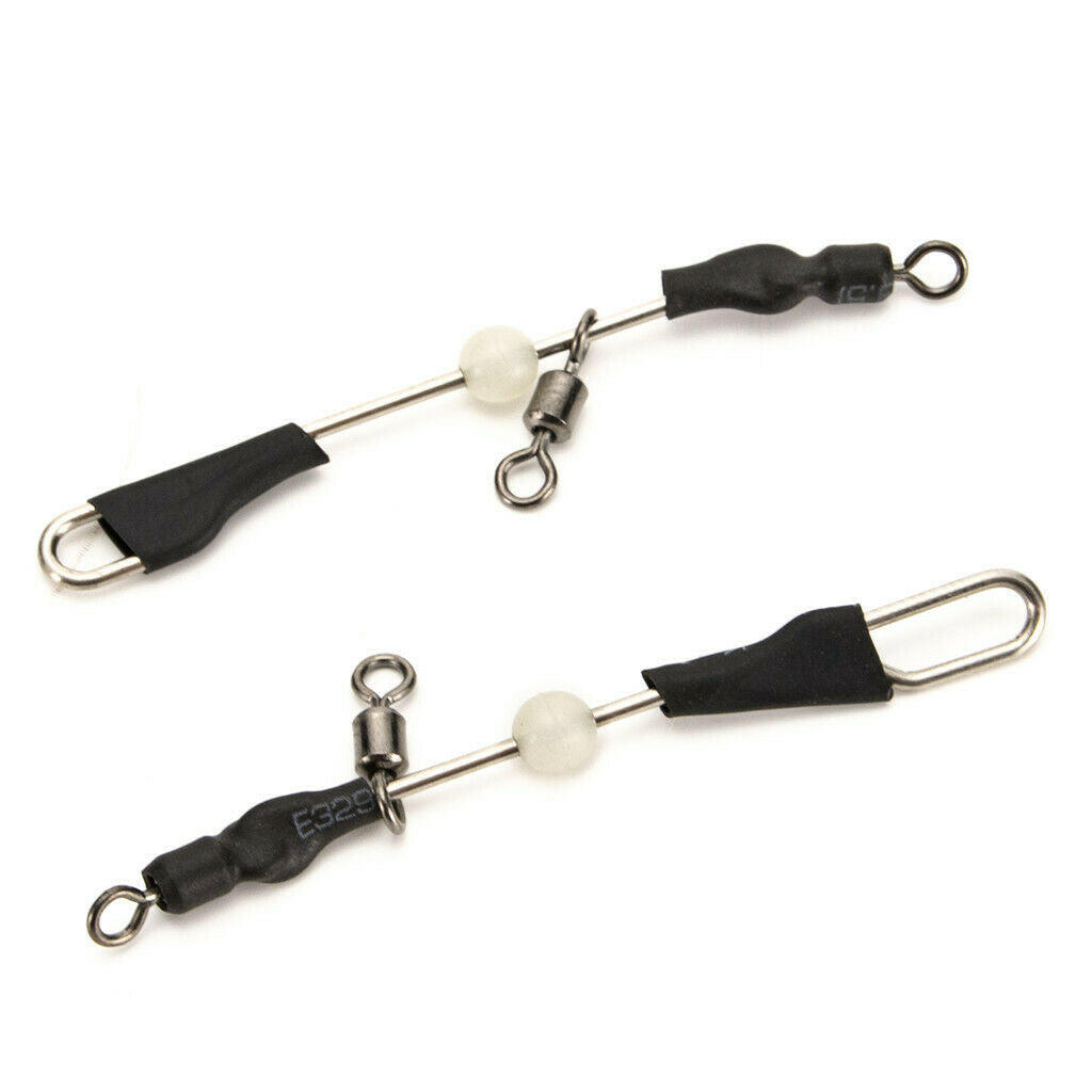 5/10pcs Fishing Rolling Swivels Connector Hook Line Connector 10 Pieces