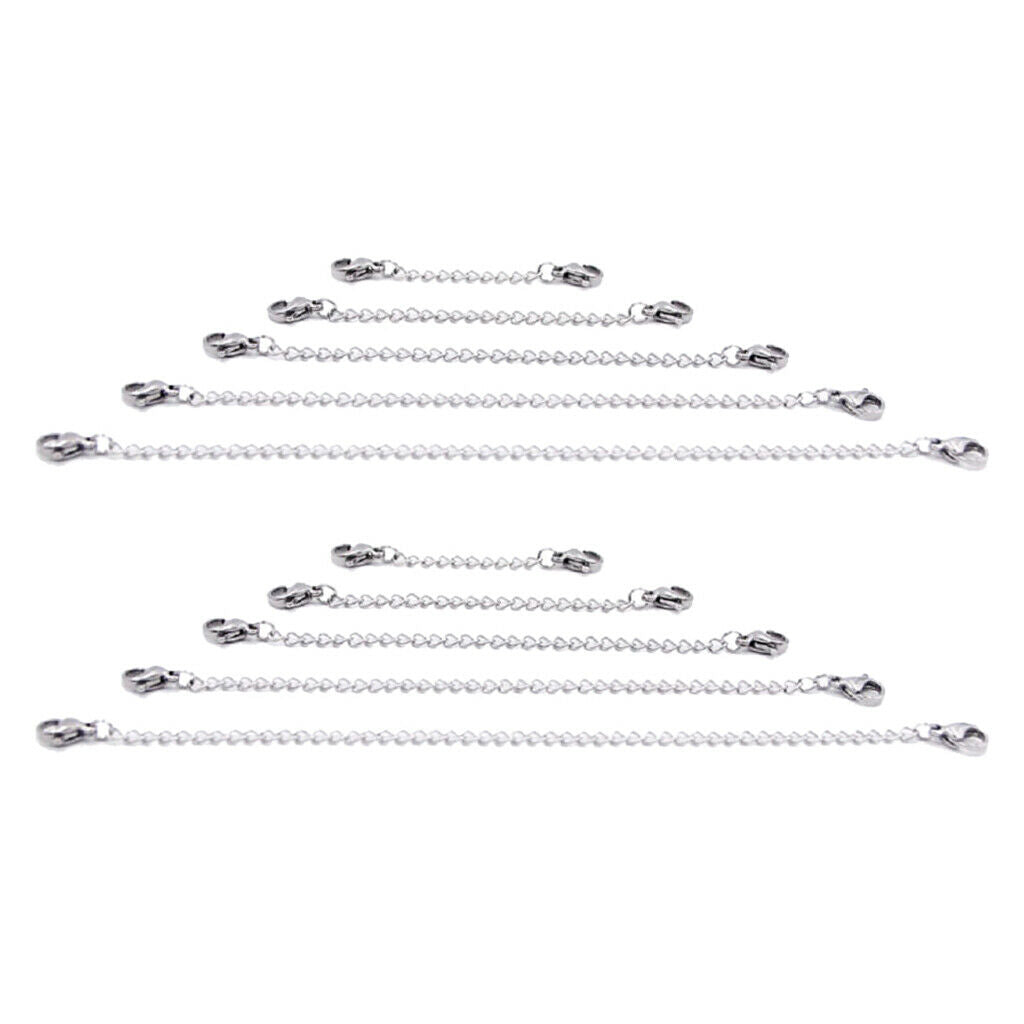 Extension Chain Extender Tail Links Clasps Necklace Bracelet Jewelry Making