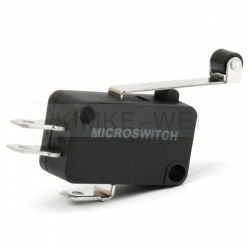 10 Roller Lever Arm Micro Switches AC 250V HV-156-1C25