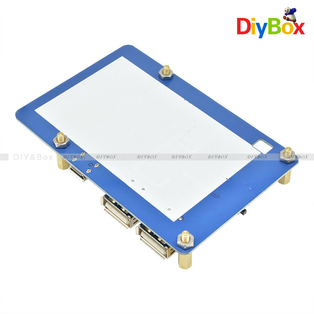 Lithium Battery PowerPack Expansion Board with Dual USB Output for Raspberry Pi3