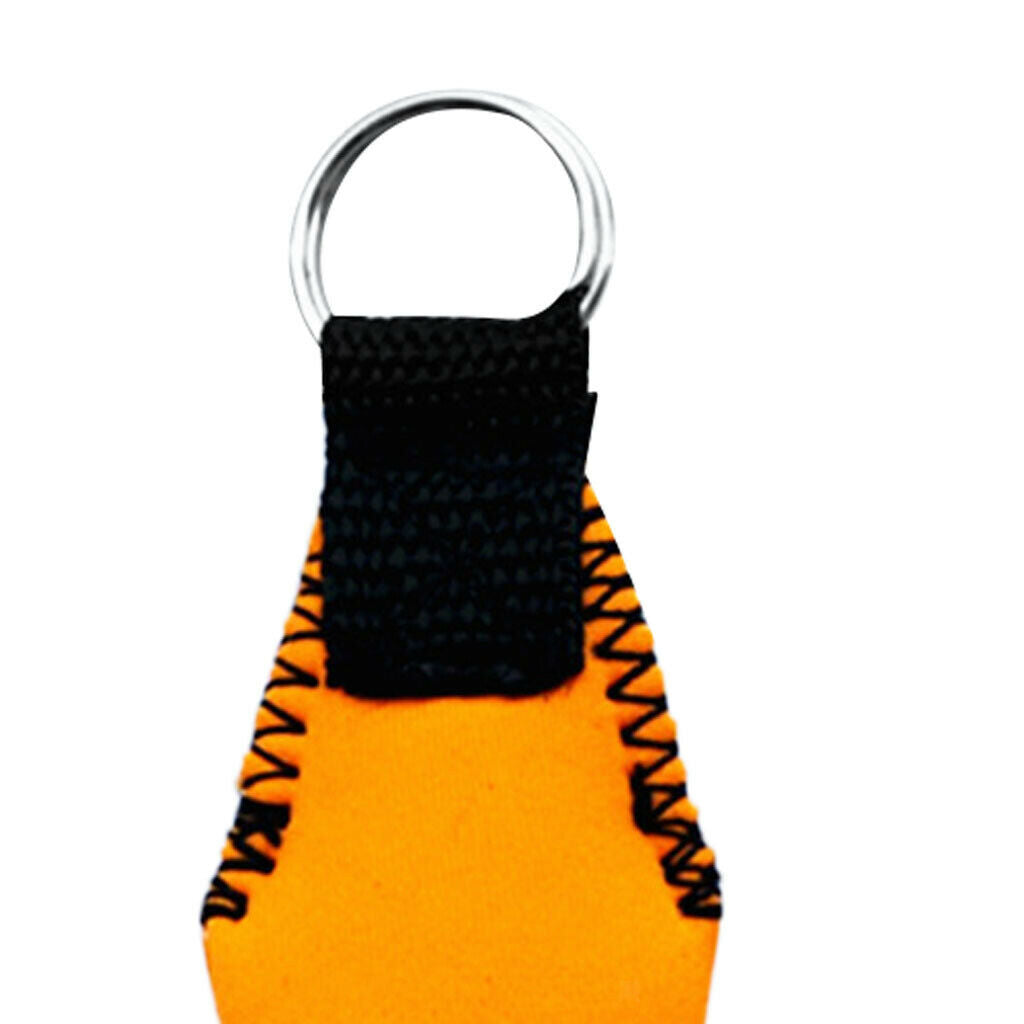 2pcs New Rectangle Neoprene Floating Keyring for Boating Yachting Kayaking