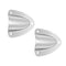 2x Clam Shell Cable Vent Cover For Boat Builders 1.54x1.77 ''