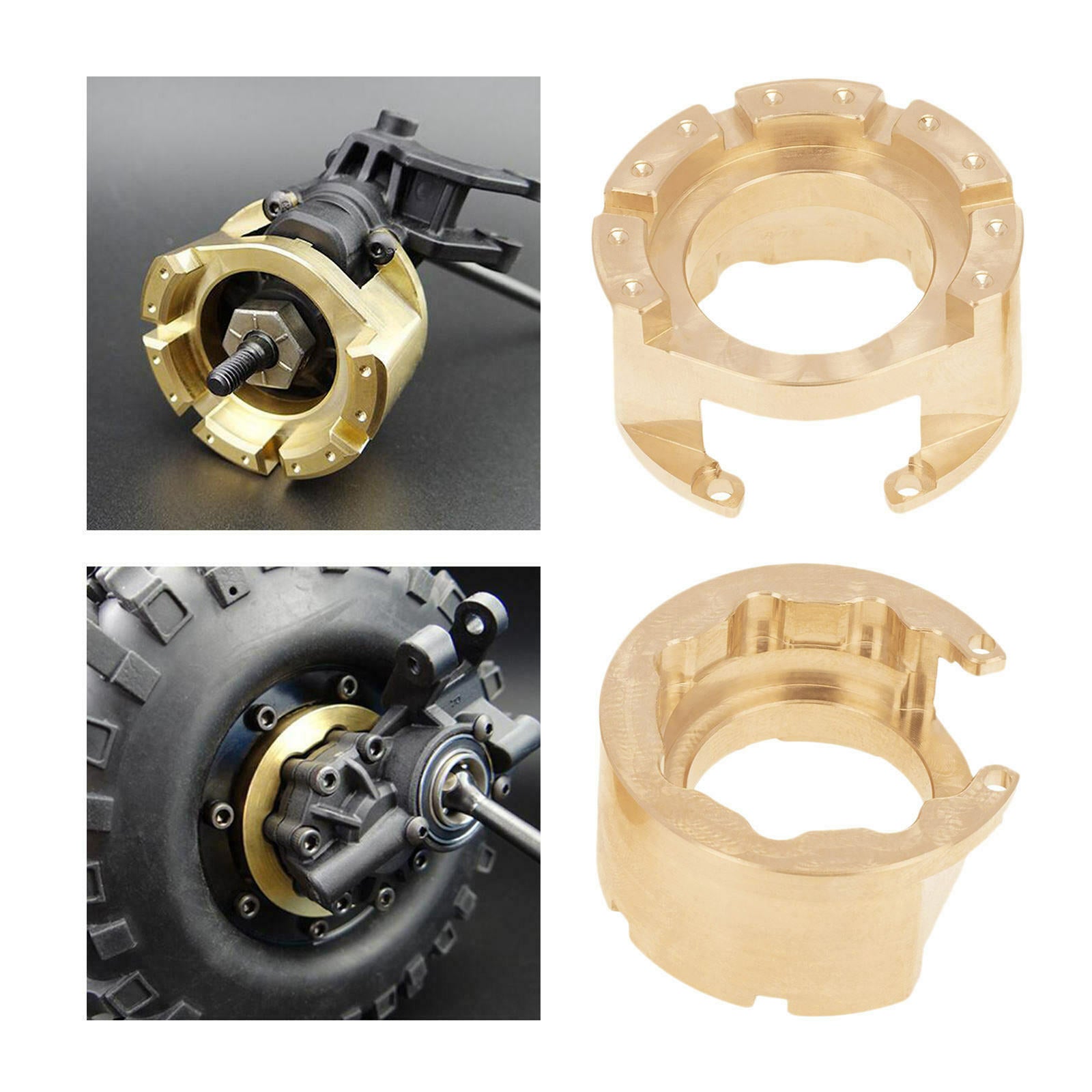 Heavy Duty Brass Counterweight fit for 1:10 TRX4 RC Hobby Car Accessories