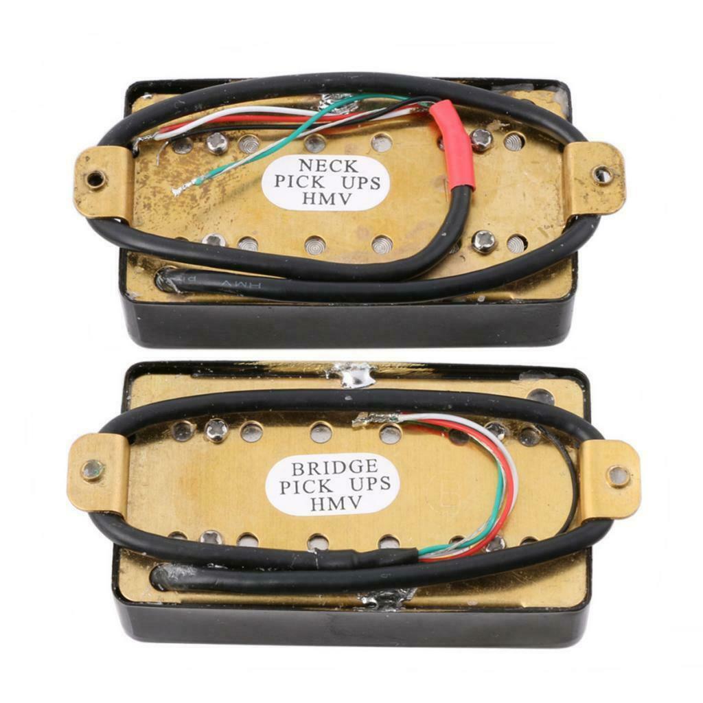 Guitar Neck Bridge Pickups Dual Coil Humbucker for Les Paul Electric Guitars