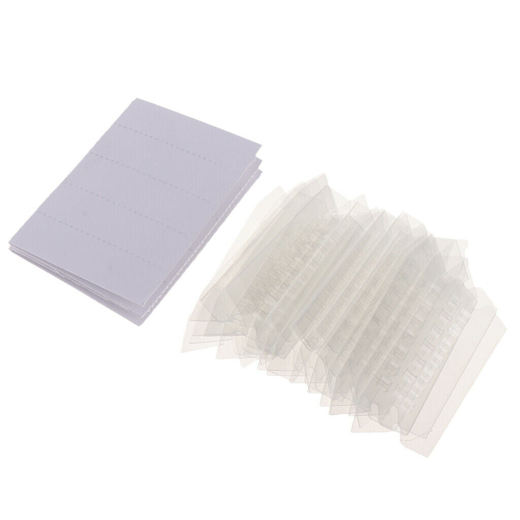 25 Pieces Of Page Markers Transparent Page Marker Index Tabs Highlighters For