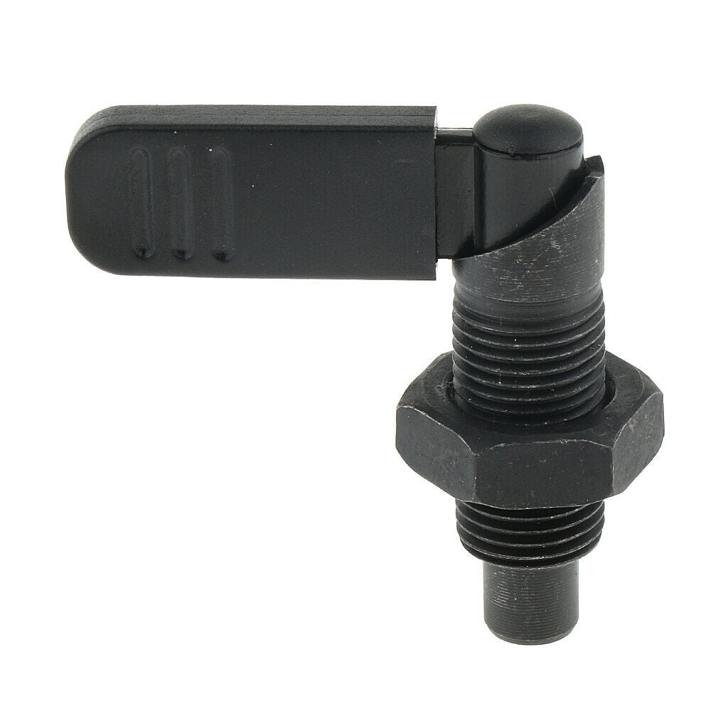2pcs M12  Indexing Pin Knob Plunger Handle Spring Locating Pin