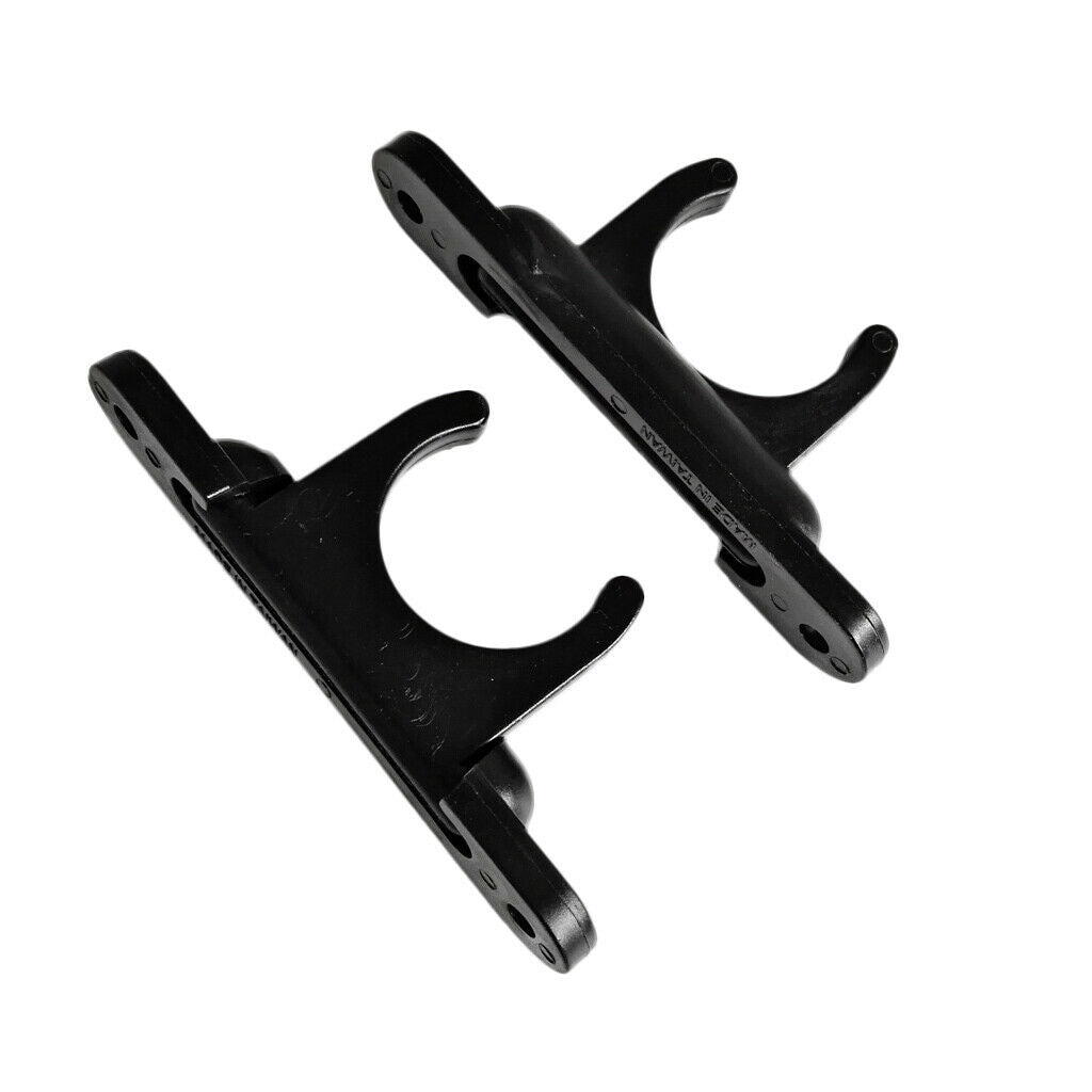 2x Boat Kayak Paddle Holder Clip Canoe Fishing Rod Tube Keeper Accessories