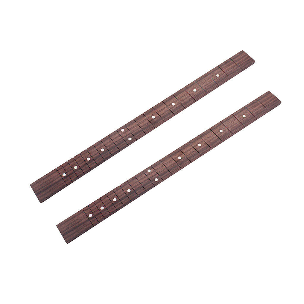 2x Guitar Fretboard 20in Cigar Box Fingerboard Musical Parts Supplies Access
