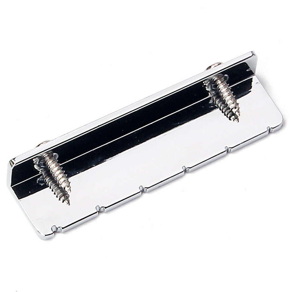 Bridge Stopbar Tailpiece and Screws for Guitar Bass Replacement