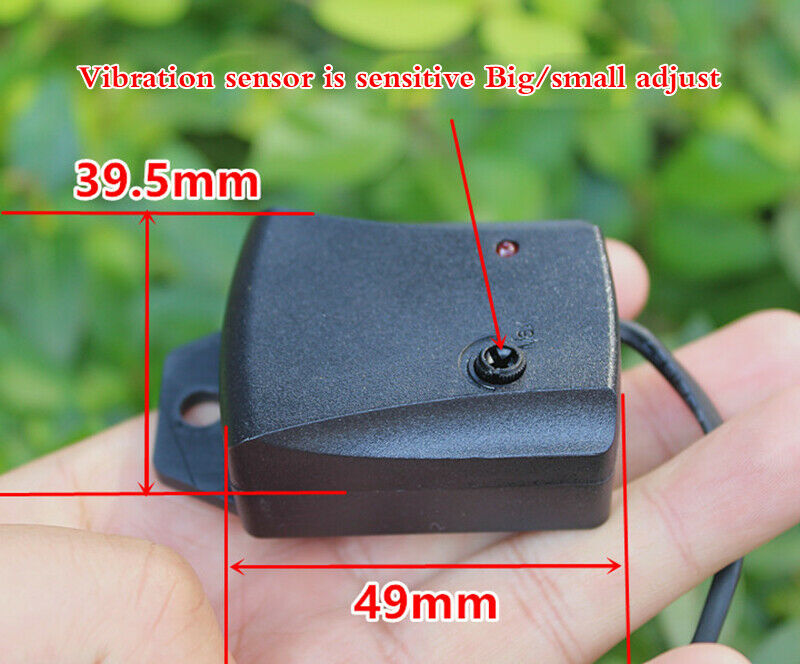Car vibrator sensor Highly sensitive motorcycle anti-theft module switch