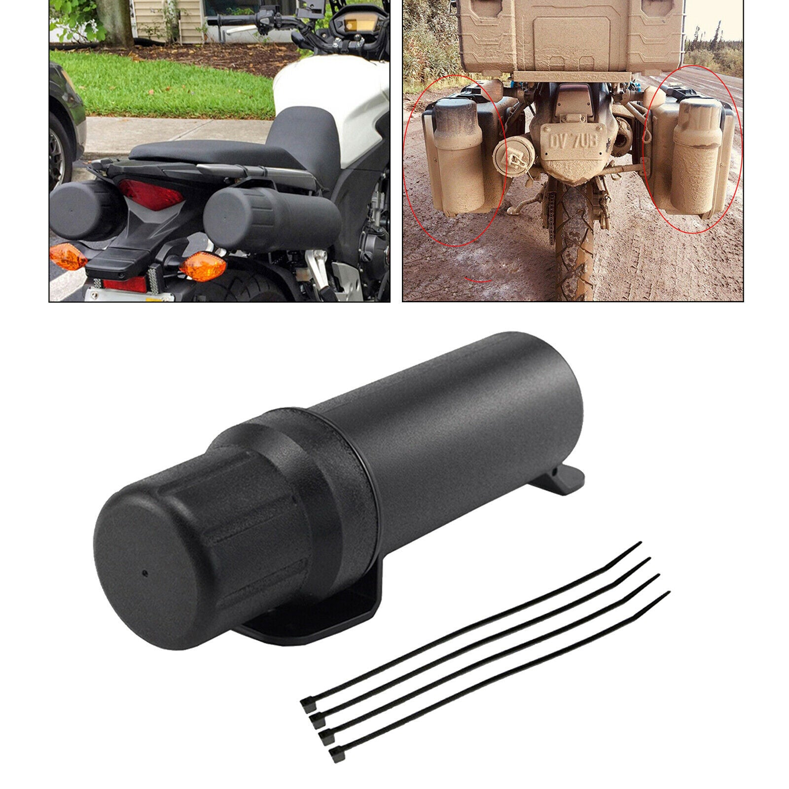 Motorcycle Motorcycle Tool Tube Gloves Storage Box Repair Box 84mm
