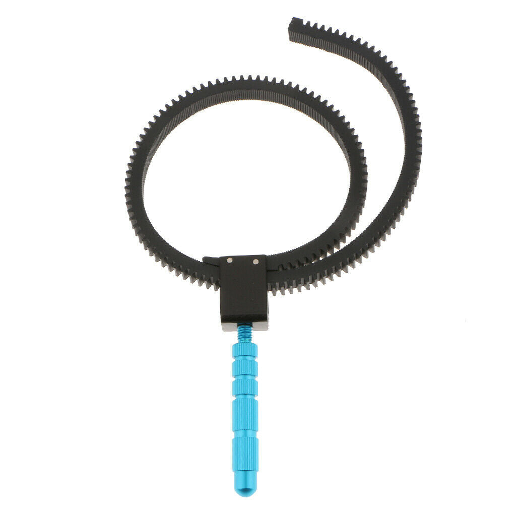 Hand Grip Adjustable   Follow Focus Gear Ring Belt for DSLR Zoom Lens