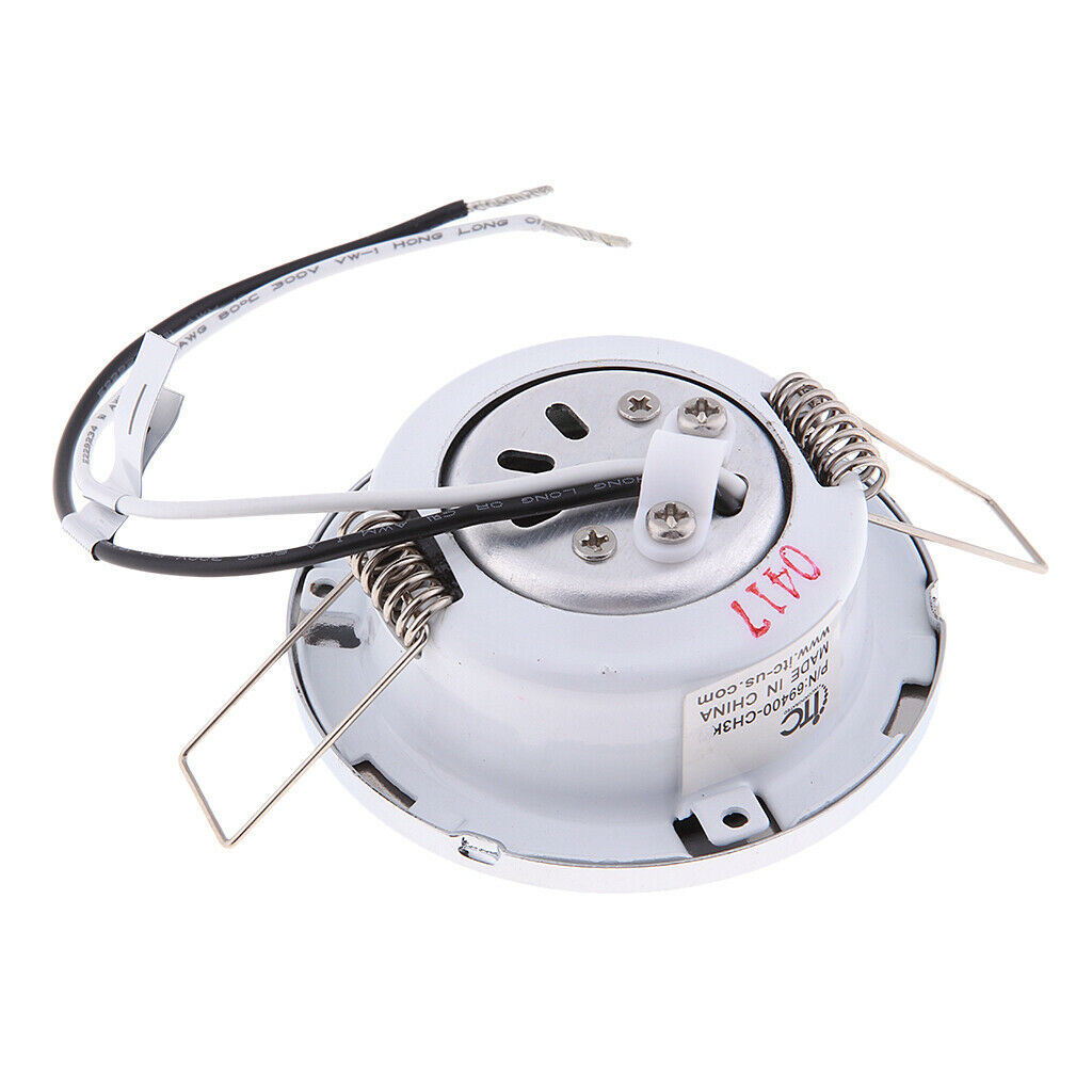 2.6" 12V 1.1W LED Recessed Ceiling Light Downlight Lamp Spotlight 3000K