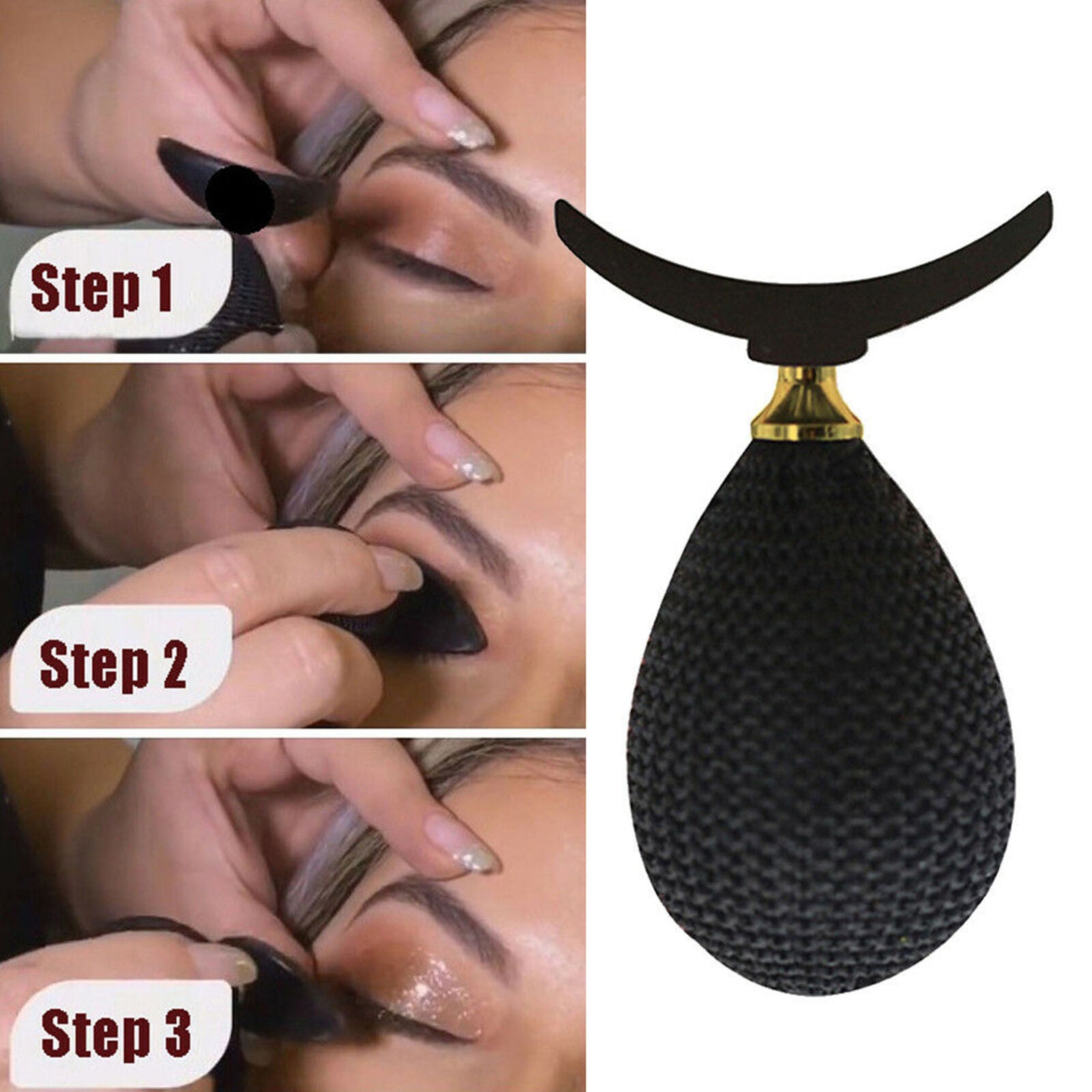 New Silicon eyeshadow stamp crease Fashion Lazy Eye Shadow Applicator Fashion