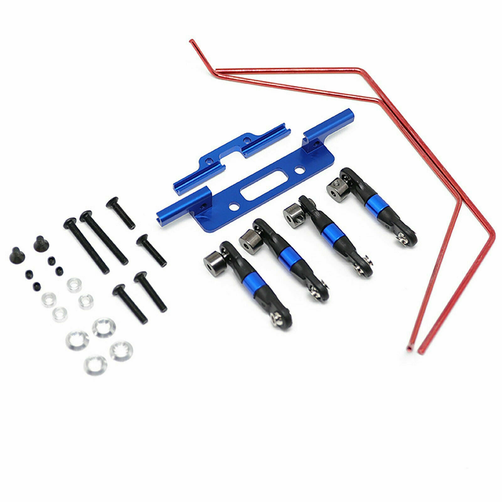 6061 Aluminum Front And Rear Sway Bar Kit For Traxxas Slash 2WD Replacement New