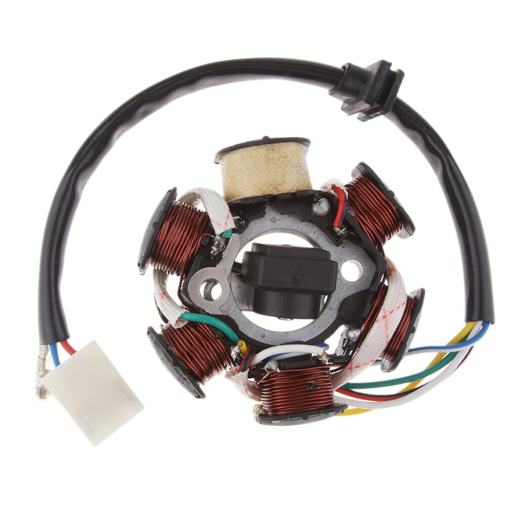 Magneto Coil Stator for 4 stroke 110cc bikes 125cc Engines ATV Quad Buggy