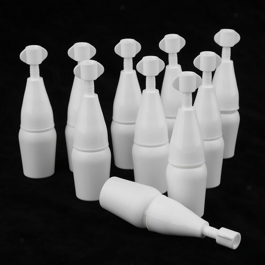 10 Pieces Liquids Dropper Bottles Travel Empty Squeezable Container 5ML