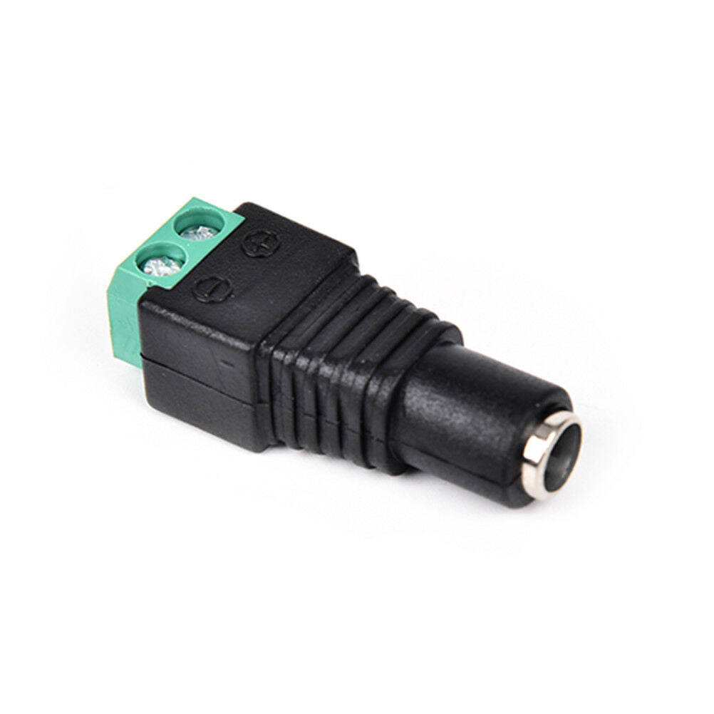 5 x 5.5x2.1mm female jack dc power adapter connector plug for cctv camera  G SJ