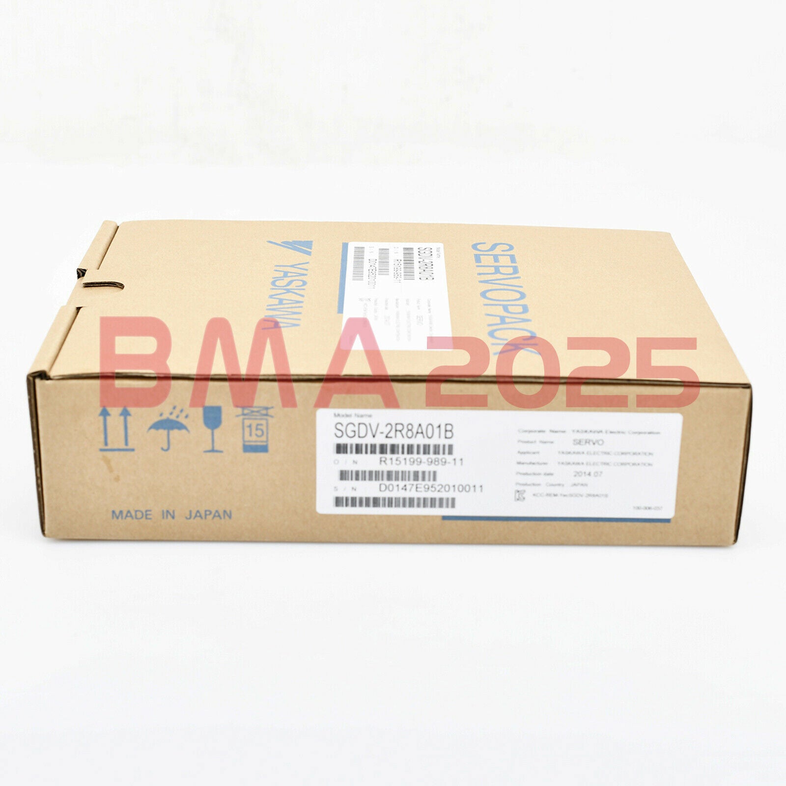 1PC Brand New SGDV-2R8A01B Servo Driver 1year warranty DHL free Ship YS9T