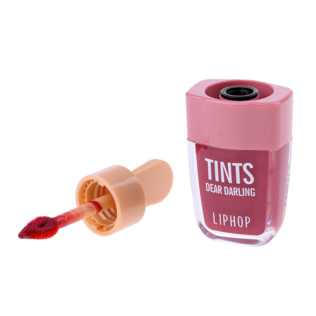 Long Lasting Lip Stain Lip Water Tint Makeup Matte Gloss Set Pale Mauve