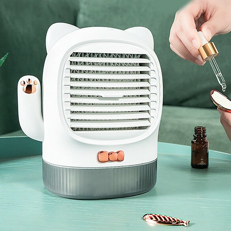Mini Charging Aromatherapy Air Cooler Portable Air Conditioning Cooler I6A3