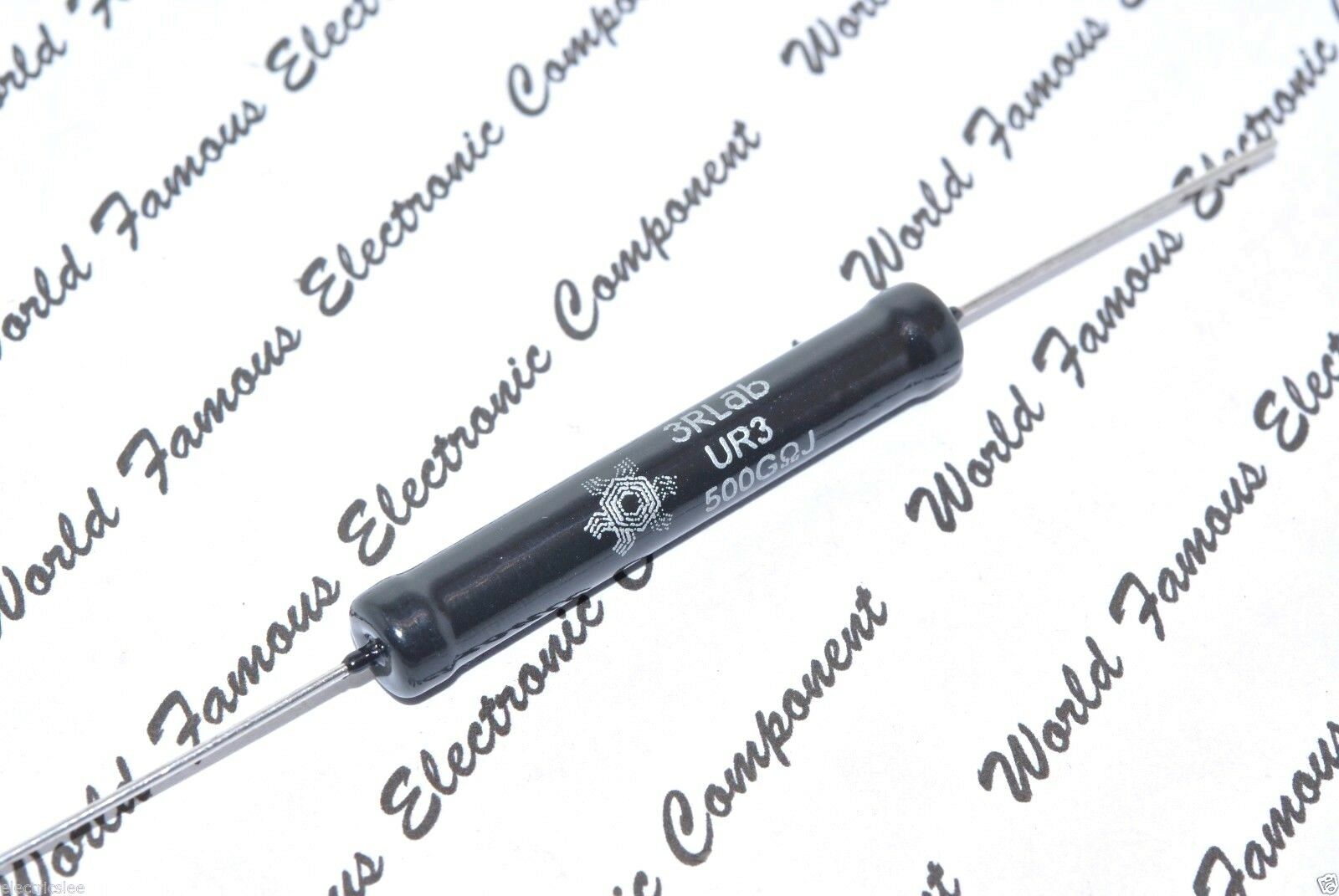 1pcs - 3RLab UR3 500G ohm 5% 2W 2KV Non-Inductive thicker film Resistor