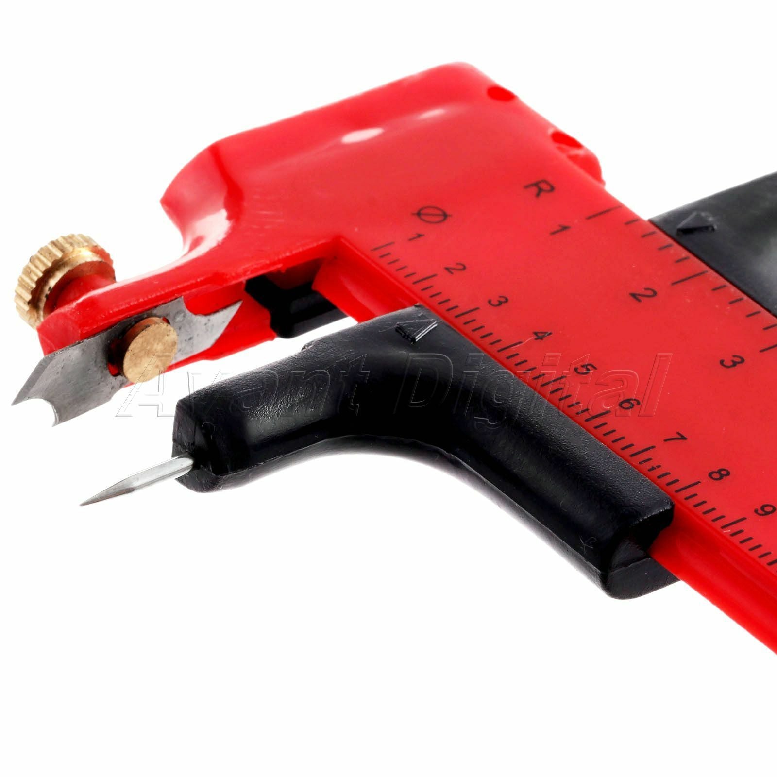 1X Dia 10mm-150mm Adjustable Compass Circle Cutter Rubber Paper Cut Leather Tool