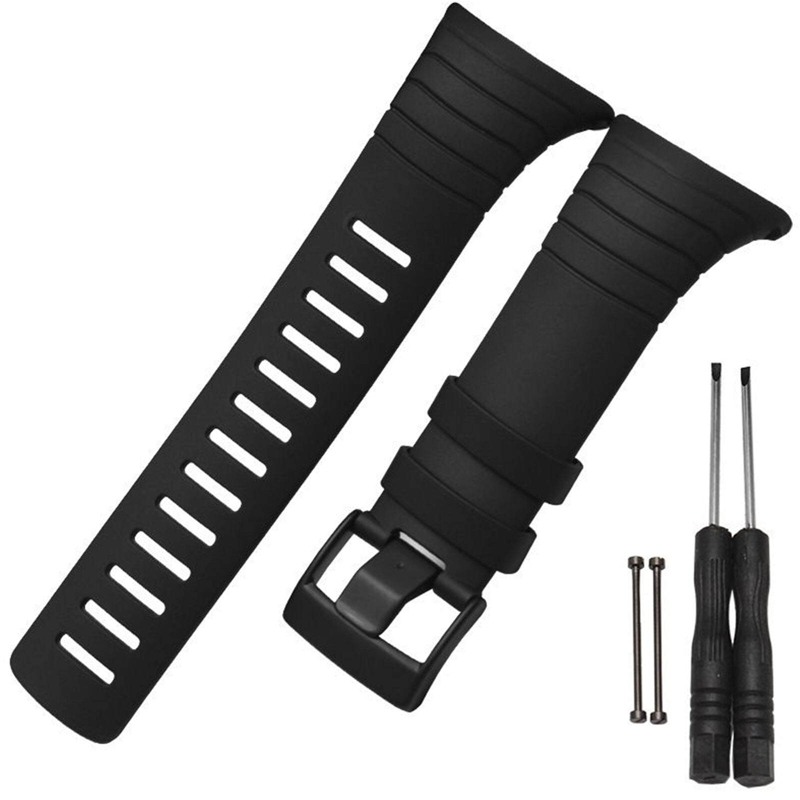 Luxury Rubber Replacement Watch Band Strap For SUUNTO CORE SS014993000 AU