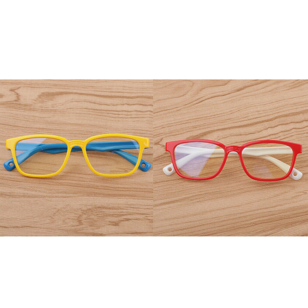 2 Pieces Fashion Soft Anti Blue Light Digital Beach Protective Eye Glasses
