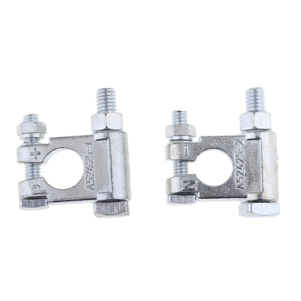 2x Battery Lead Battery Terminal Clip Positive Negative Ms75004-2 A52425-2
