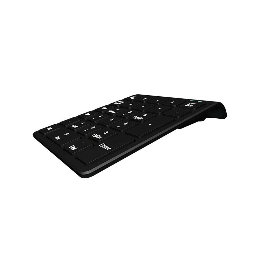 27-Key Bluetooth Wireless Numeric Keypad Mini Numpad Digital Accounting Keyboard