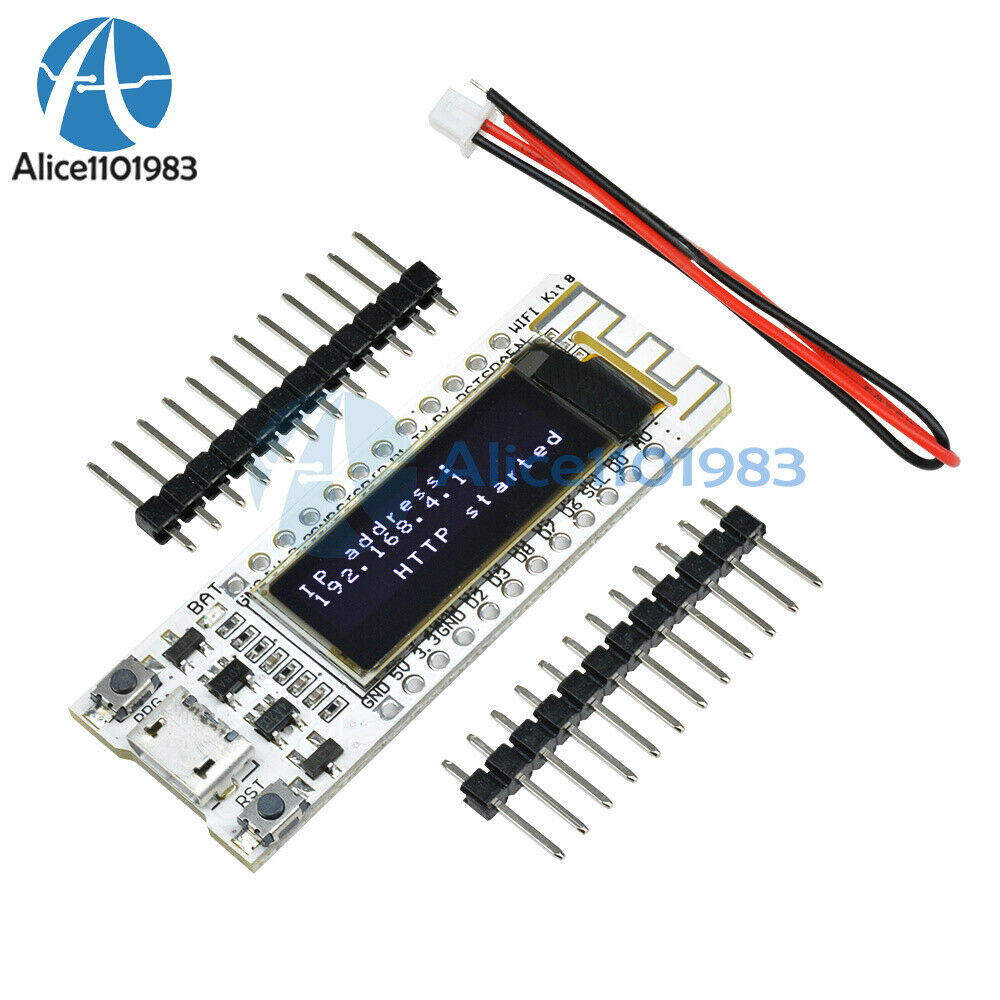 ESP8266 WIFI Chip 0.91" Inch OLED Display Development Board NodeMcu For Arduino
