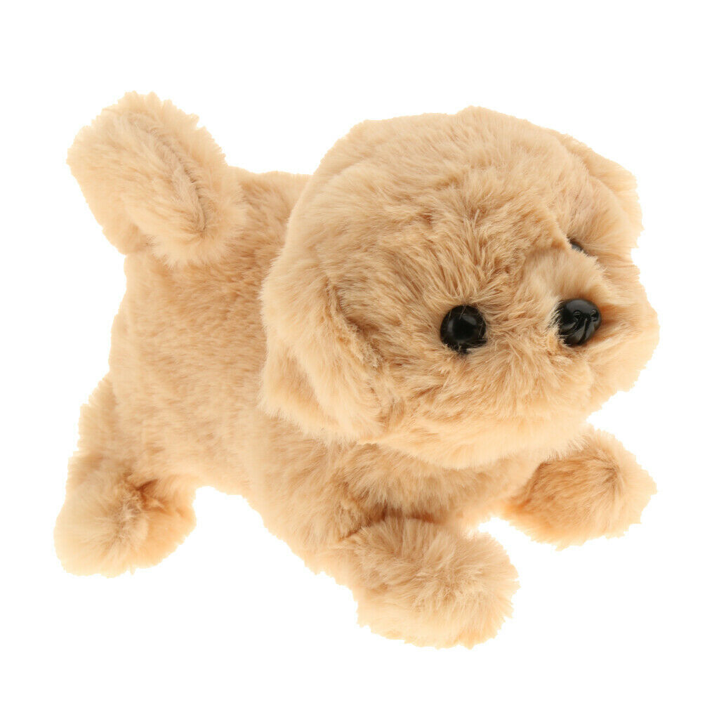 Smart Plush Dog Robotic Animal Kids Interactive Toys Golden Retriever