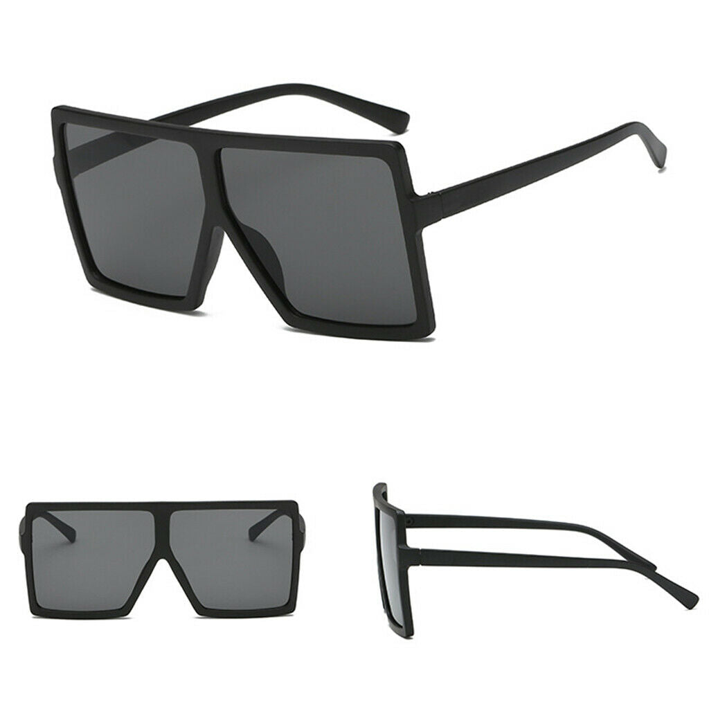 2pieces UV400 Outdoor Rectangle Sunglasses Driving Eyewear Eyeglasses