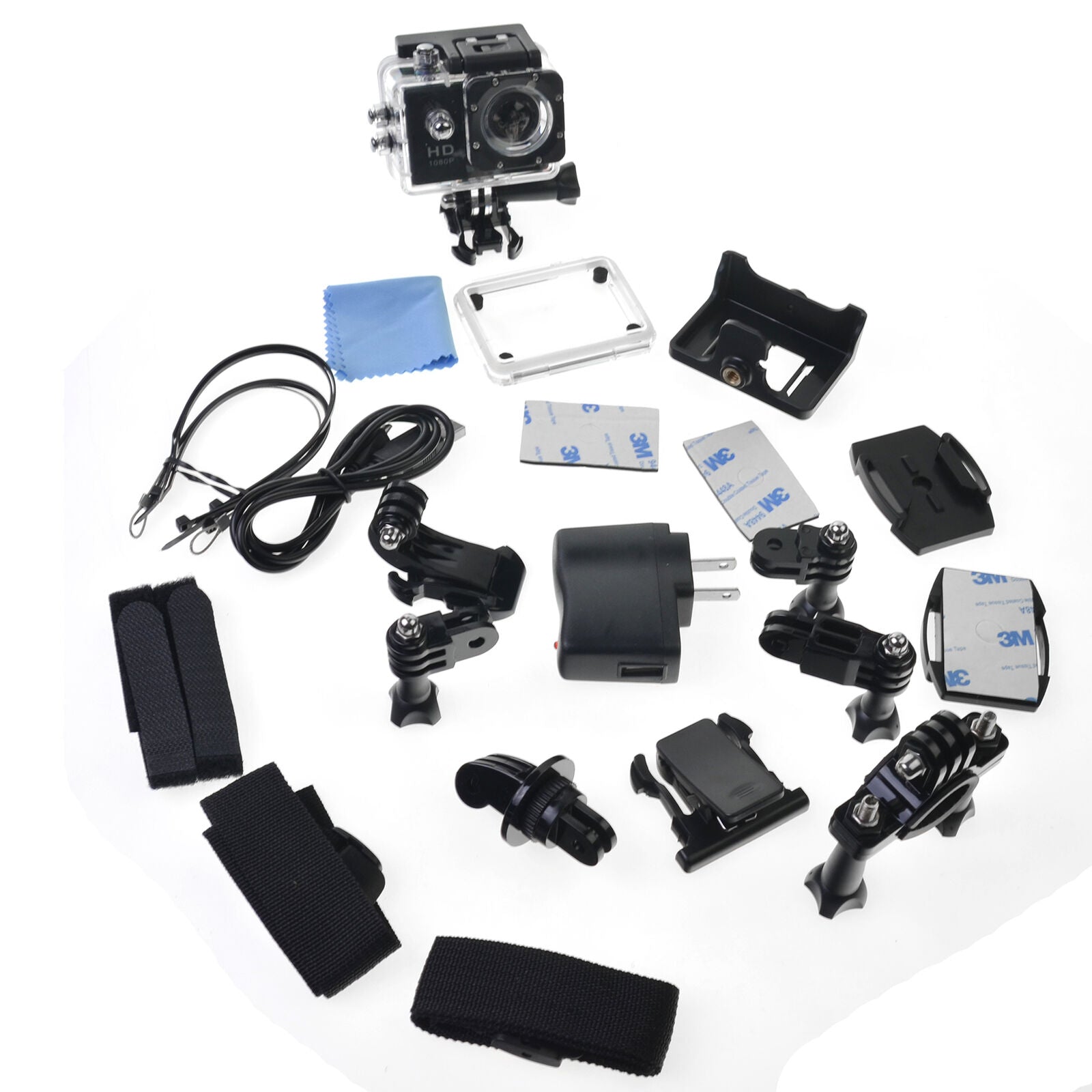 New Full HD SJ4000 1080P 12MP Car Cam Sports DV Action Waterproof Camera Black