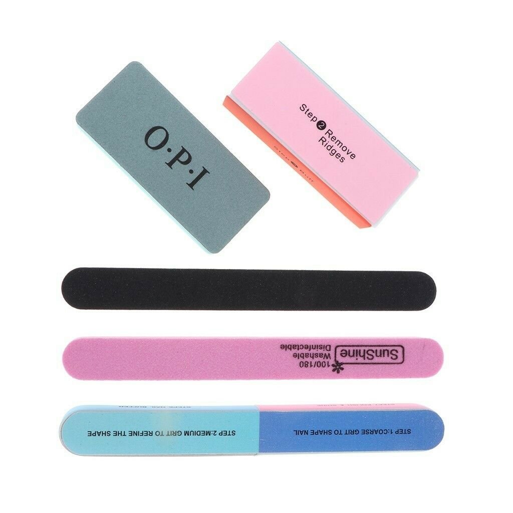 8pcs Craft Nail Polishing Tools Burnishing Polish Hobby Finishing Tool Set