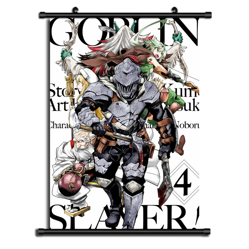 Goblin Slayer Anime Wall Art Home Decoration Scroll Poster