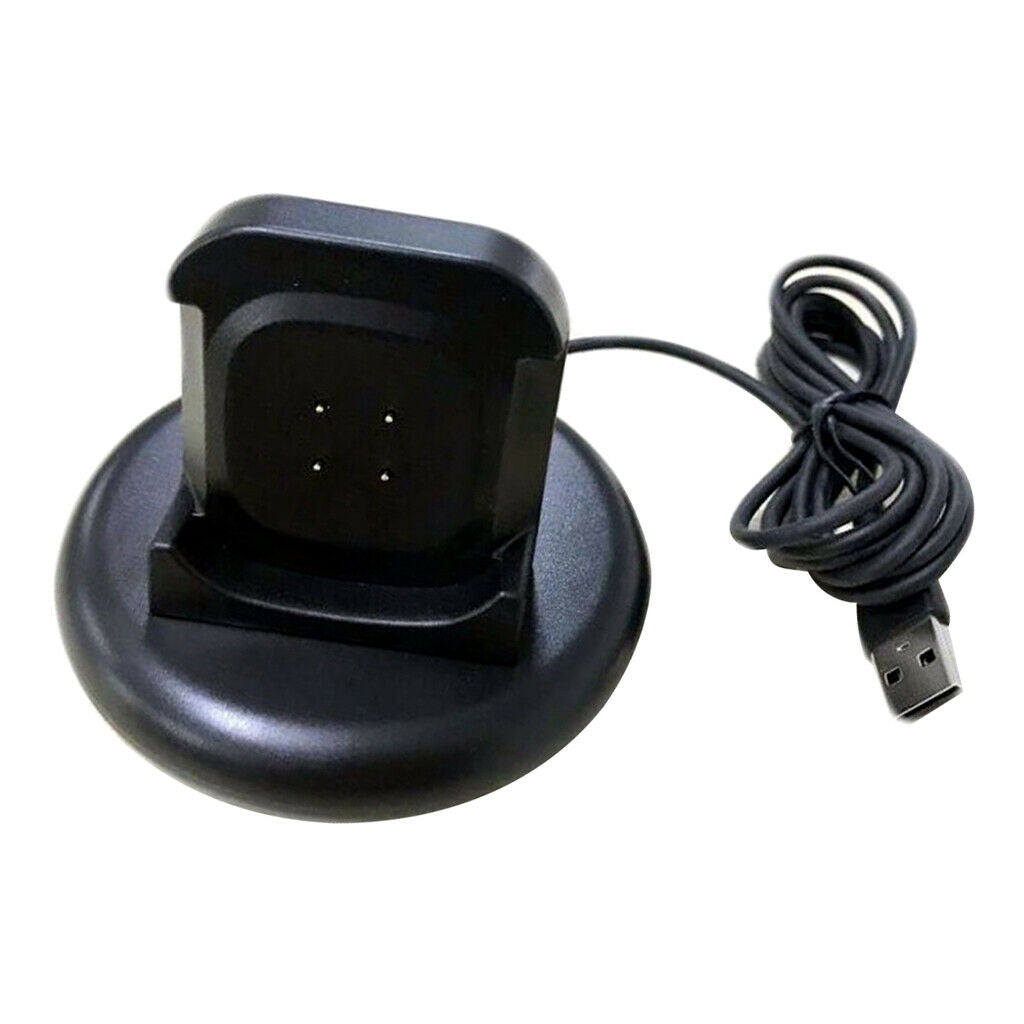 USB Charging Cable Charger Dock Cradle Base for  Versa3/Sense Smart Watch