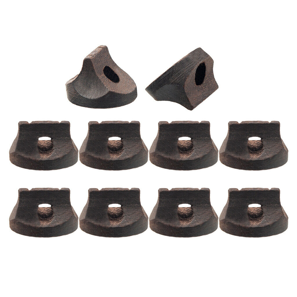 10 Pack China Erhu Wooden Bridge Maintenance Adjustment Musical Insrumental