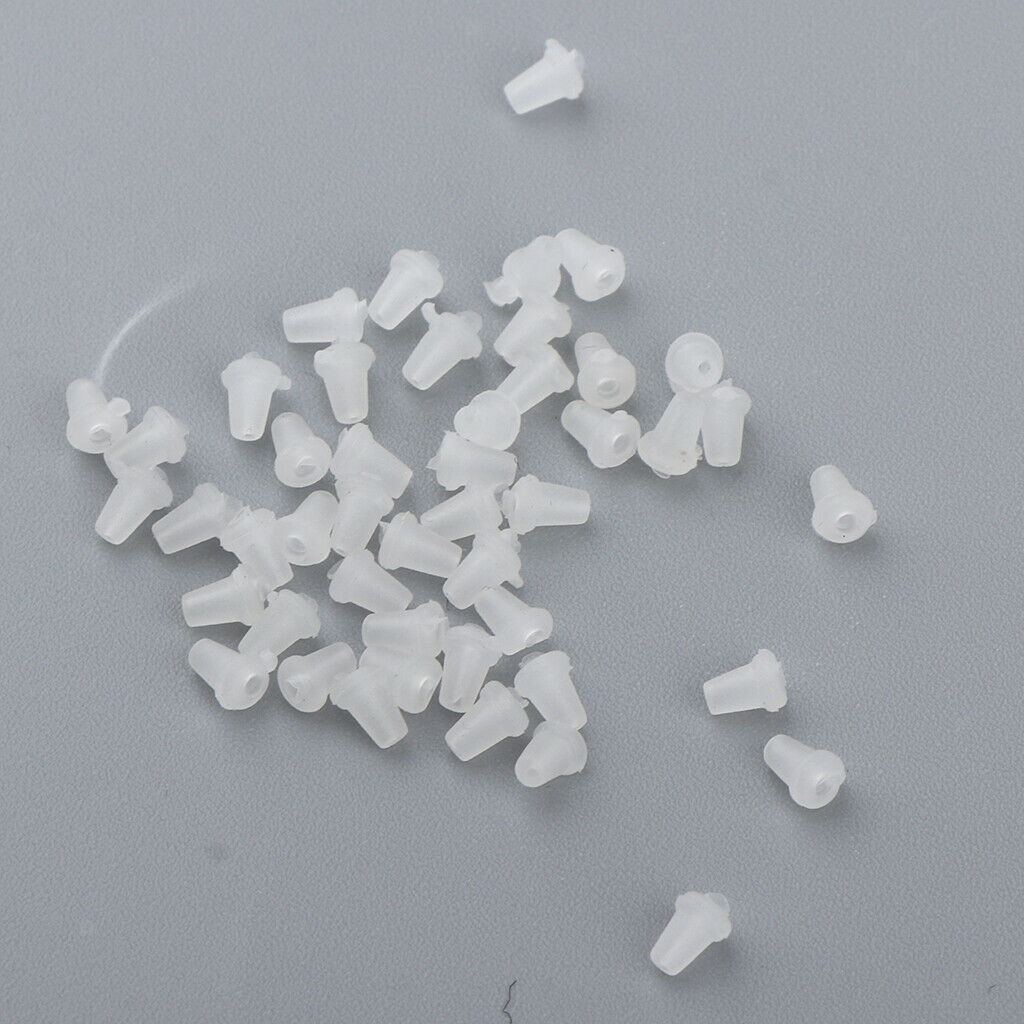 50 Pcs Carp Rig  Stop Fishing Hook Stopper Clutch Stopper