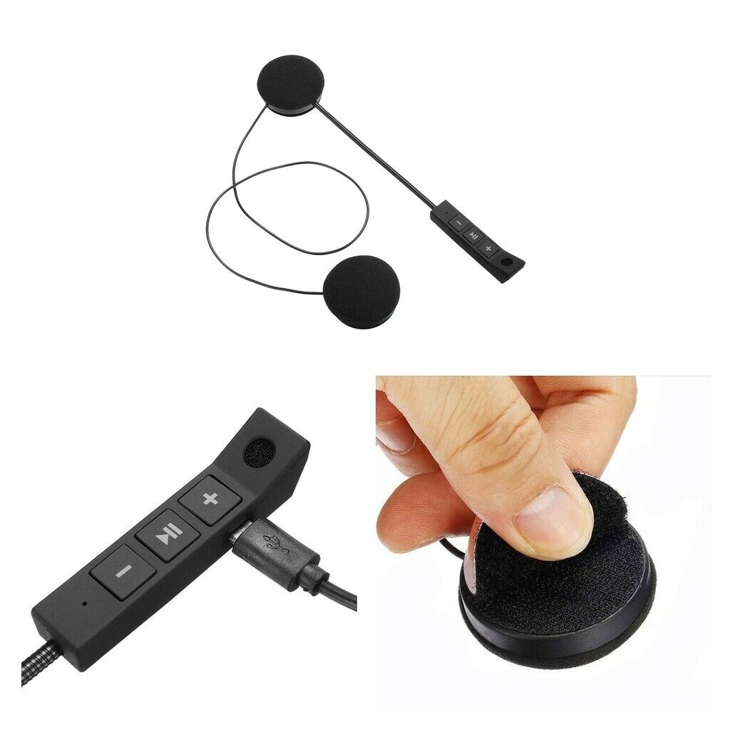 BT8 Helmet Bluetooth V4.0+EDR Earphone Headset Headphones MP3 Player Speaker