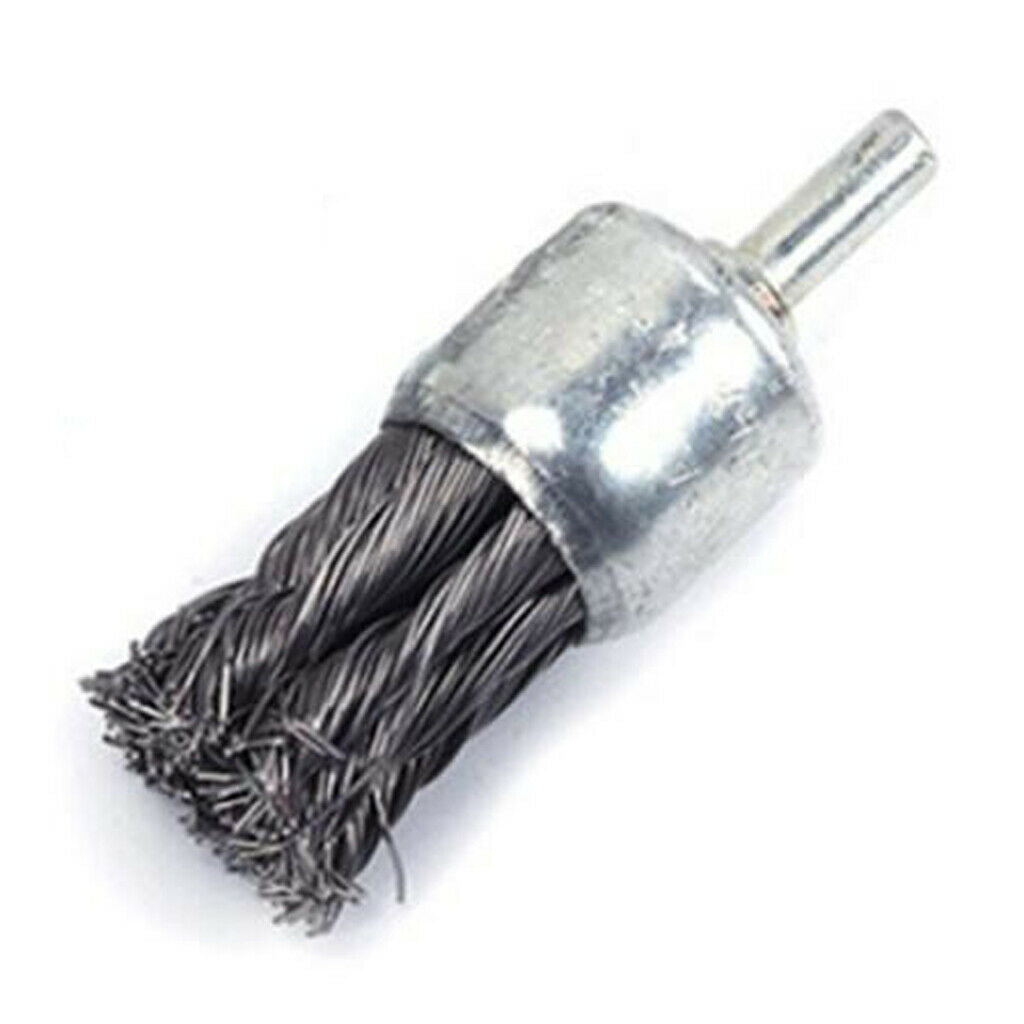 Wire Knot End Brush Rust Paint Removal Tools For Die Grinder or Drill 25mm