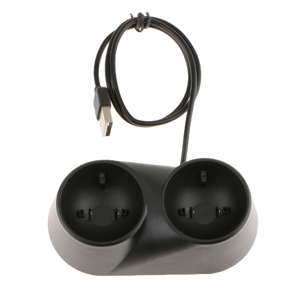 Dual Charger Charging Dock Station for   PS4 PS VR Move Controller