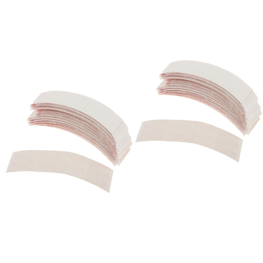 72x Dual Sides Wig Tapes Rolls Hair Extension Hairpiece Skin Glue Strips