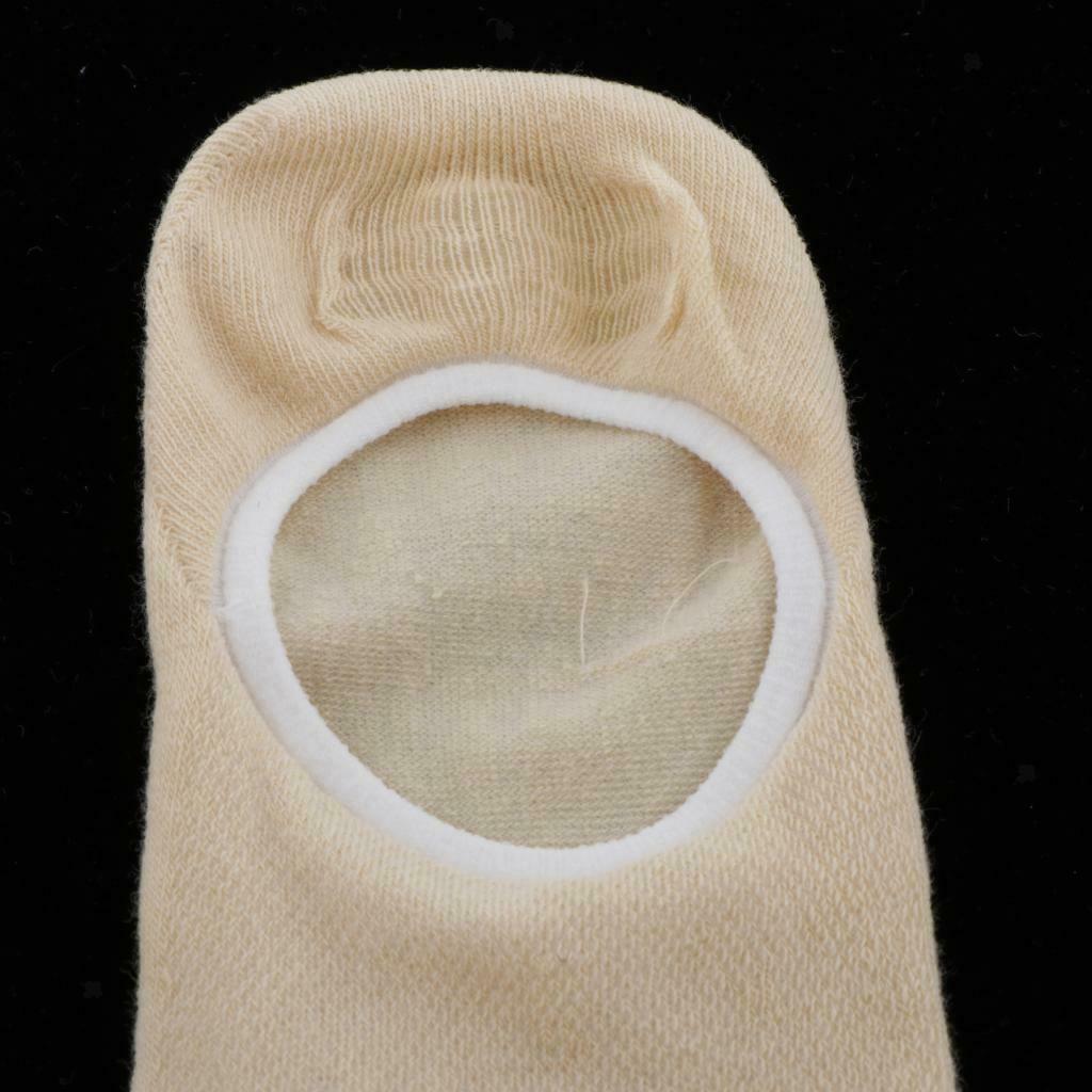 Women's Breathable Cotton Socks Low Cut Tab Socks Non Slip Boat Socks 1 Pair