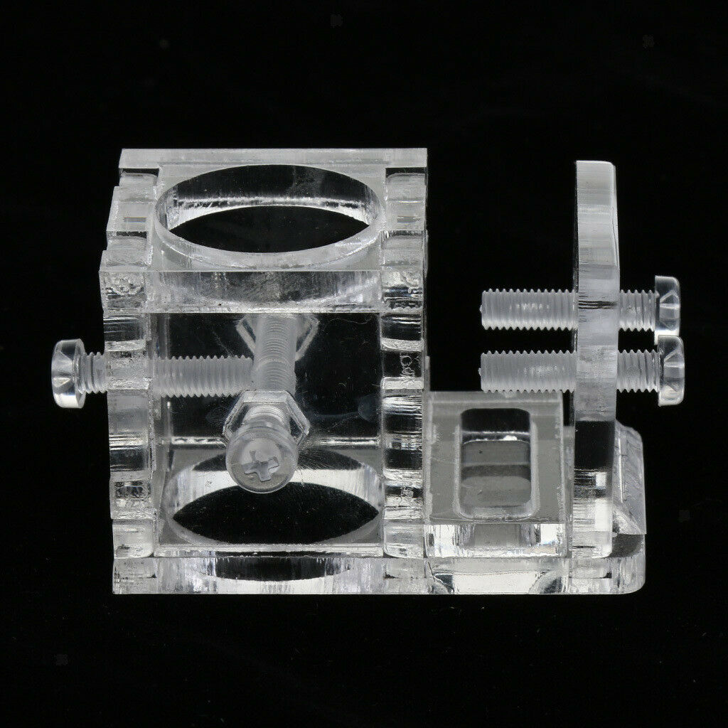 Acrylic Aquarium Fish Tank Water Hose Clip Outflow Inflow Pipe Clip Holder