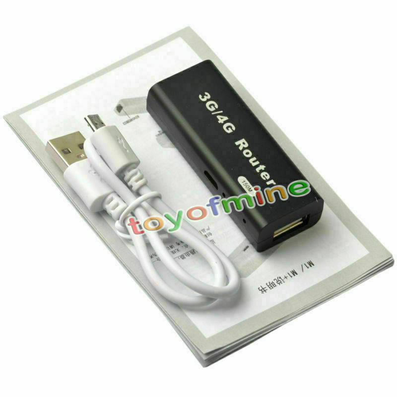 New Portable MiFi Wireless-N Mini 3G 4G WiFi Router Mobile PhoneTablet AP 150Mbp