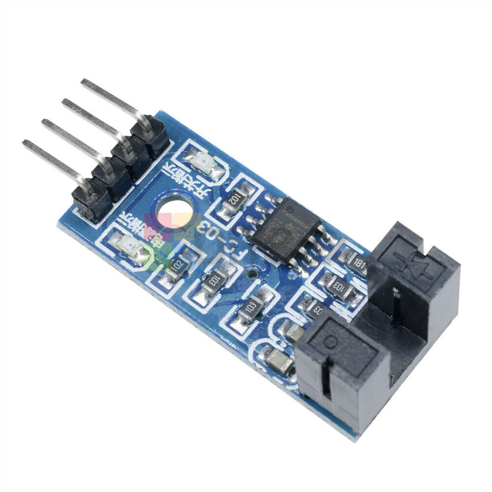 5PCS 3.3V-5V Slot Type IR Optocoupler Speed Sensor Module LM393 for Arduino